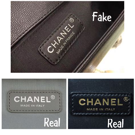 chanel made in italy ou france|authenticate a chanel bag.